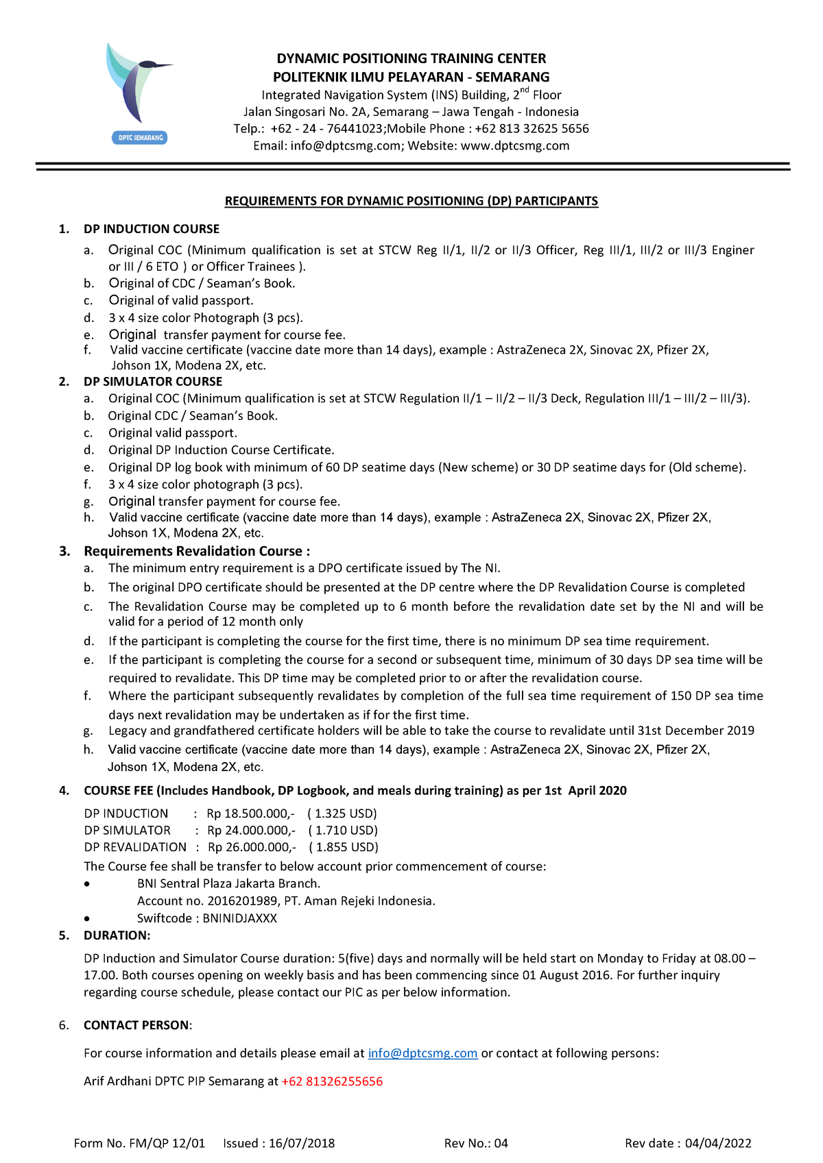 student-requirements-rev-04042022-dynamic-positioning-training-center