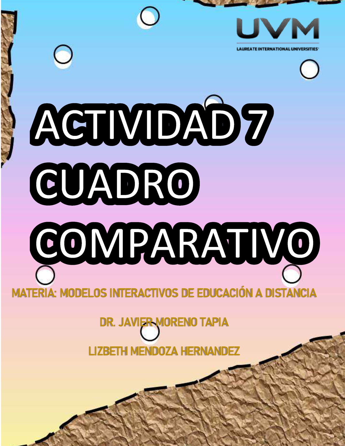 A Lmh Cuadro Comparativo Actividad Cuadro Comparativo Materia Modelos Interactivos De