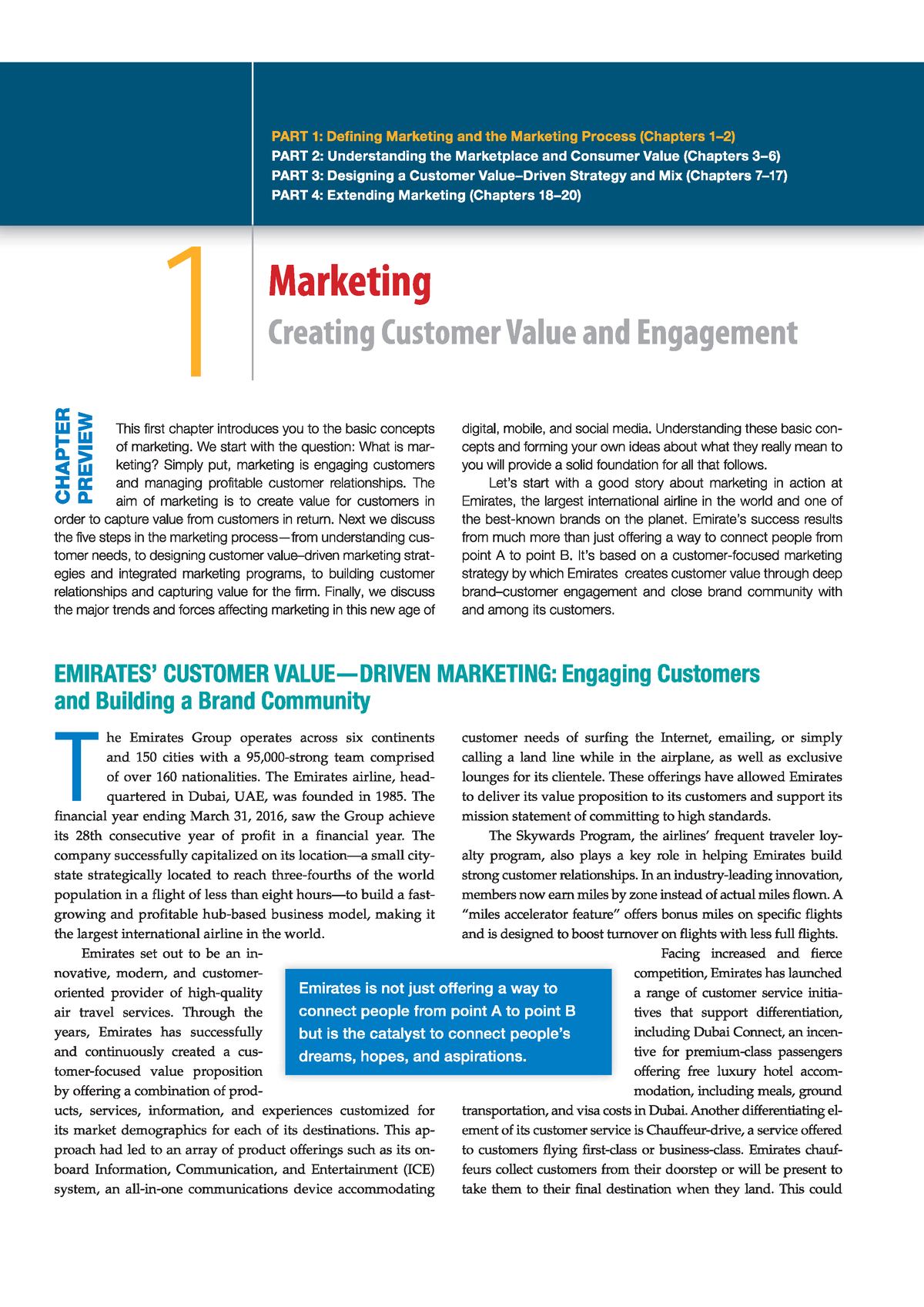 Chapter 1 Marketing (full text) - Principles of marketing - Studocu