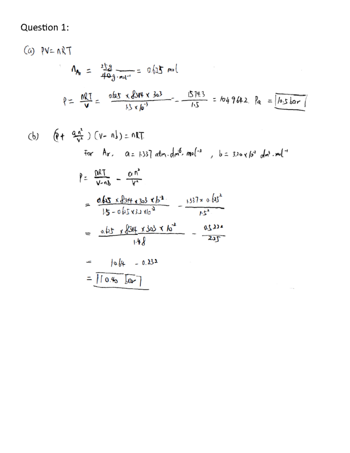 ap chem homework 1 d