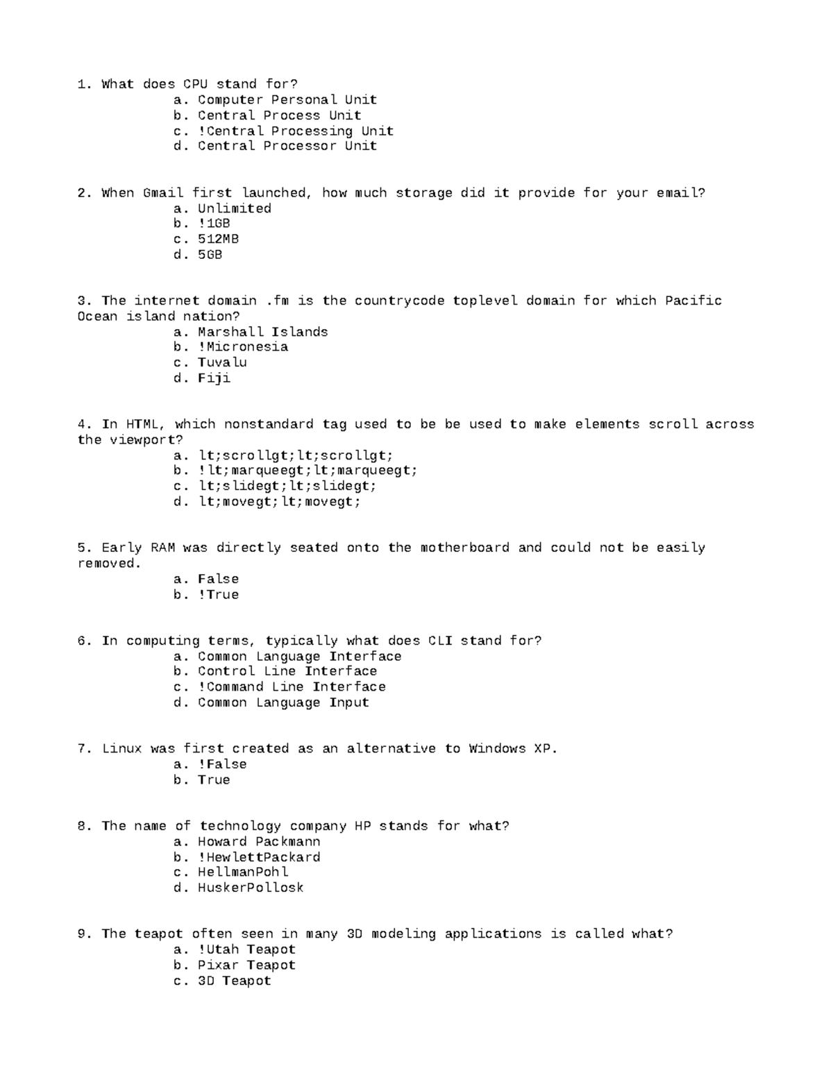 672036615 Files for Reviewer Exercise 3 What does CPU stand for? a