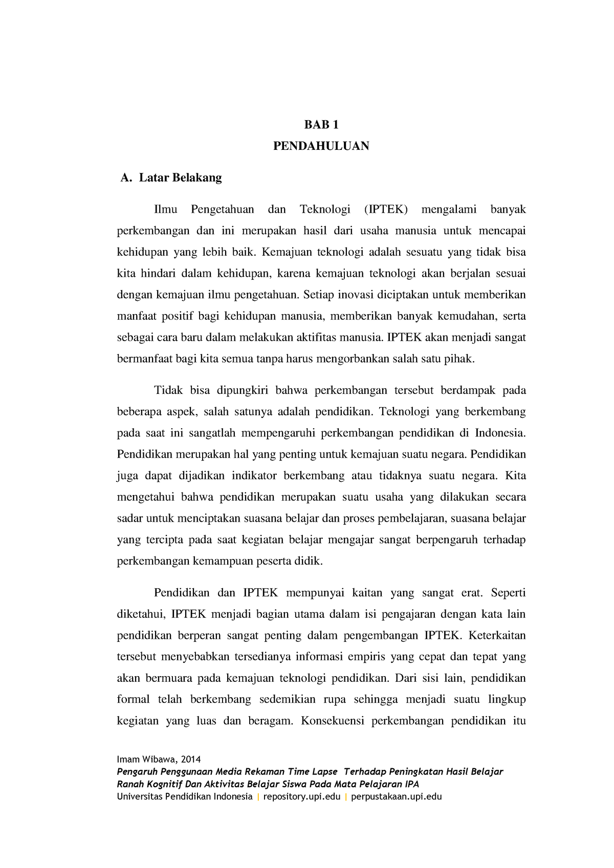 S KTP 1005832 Chapter 1 - Qwe - Profesionalisasi Administrasi ...