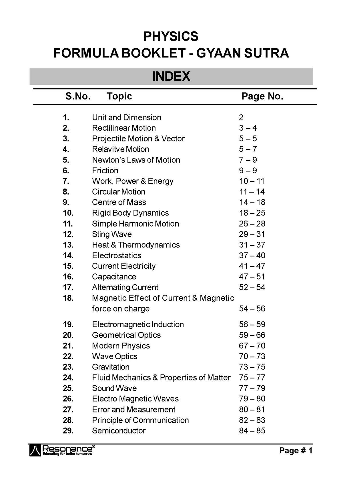 physics-formula-physics-formula-booklet-gyaan-sutra-index-unit-and