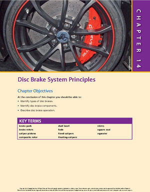 DISC Brake System