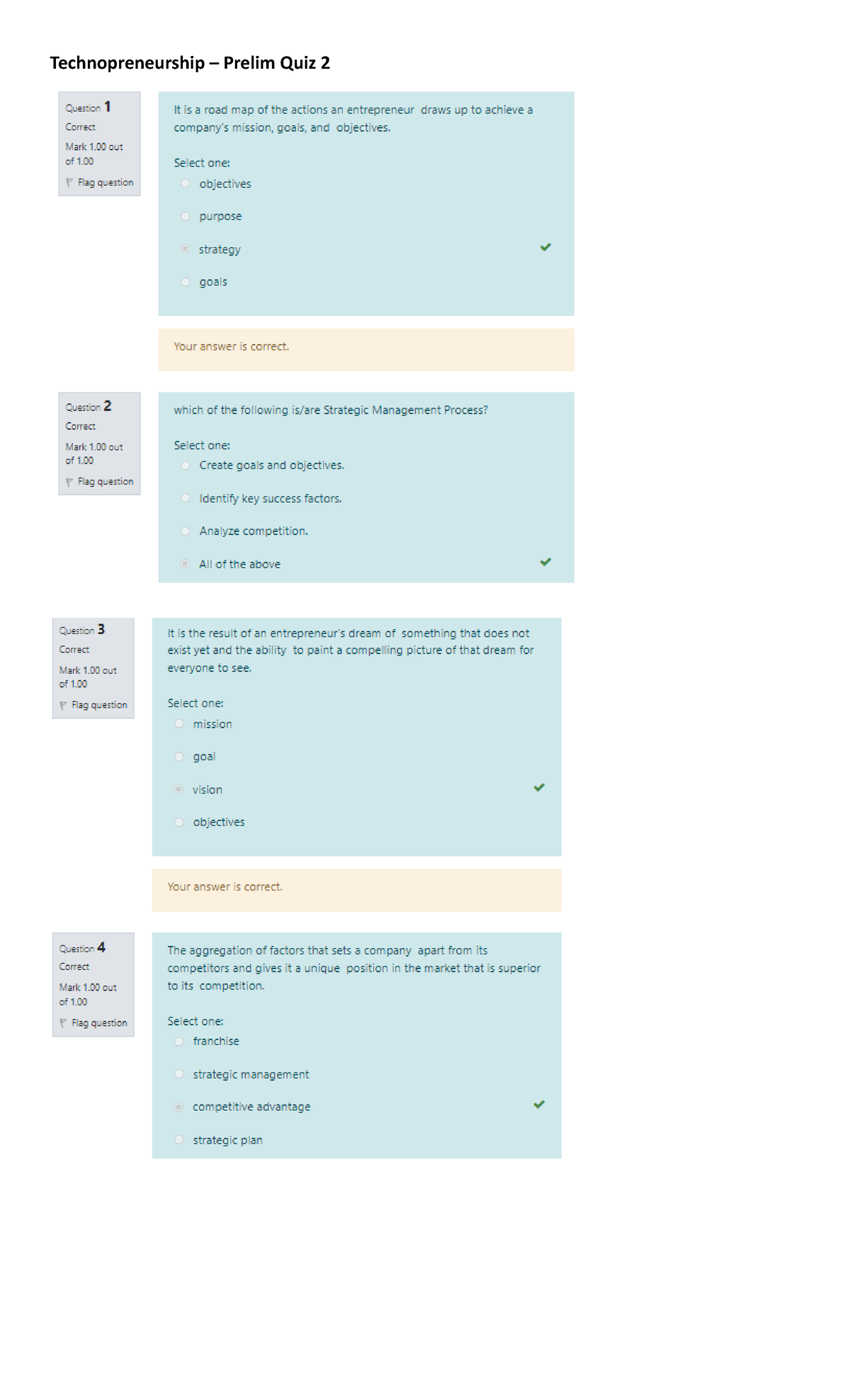 Techno-Prelim Q2 - A technopreneur is a person who revolutionizes the ...