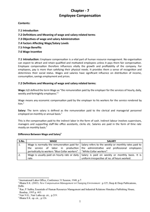 Chapter - 2 - Job Analysis - Chapter - 2 Job Analysis Contents: 2 Job ...