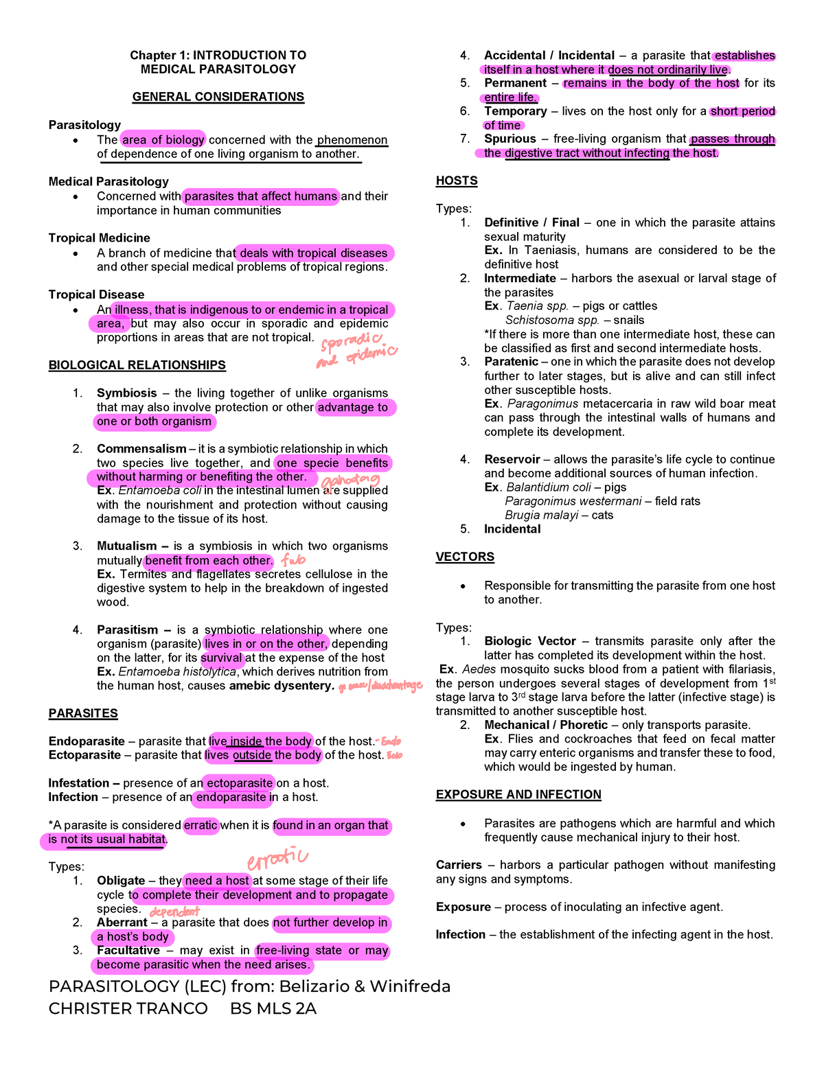 clinical-parasitology-chapter-1-introduction-to-medical-parasitology