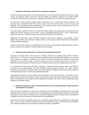 AIS Prelim Reviewer - PRELIM REVIEWER CHAPTER 1 Accounting Information ...