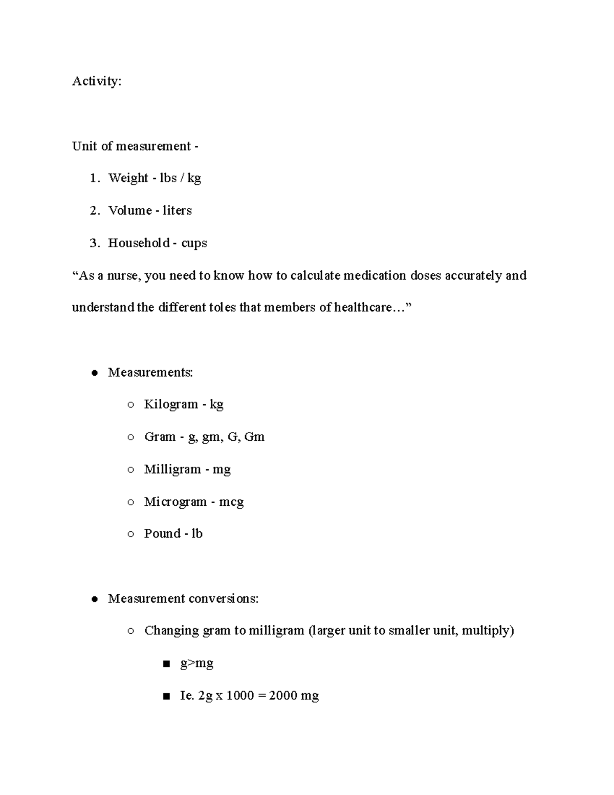 class-5-9-15-5-lecture-notes-46-49-activity-unit-of-measurement