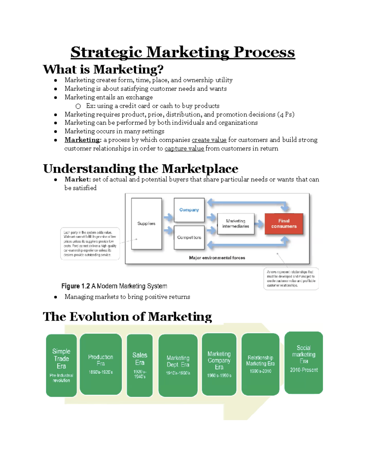 Strategic Marketing Process - If You Make Cheap Goods Easily Accessible 