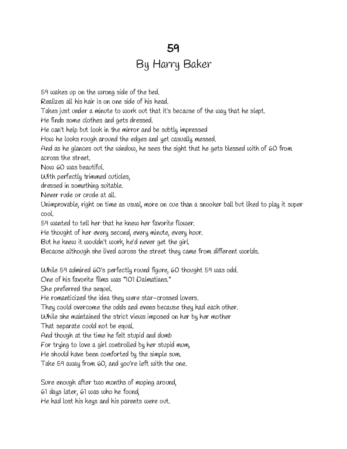 Three poems by Harry Baker b1f392e92f7b1e08fbd55c00e2e12473 - 59 By ...