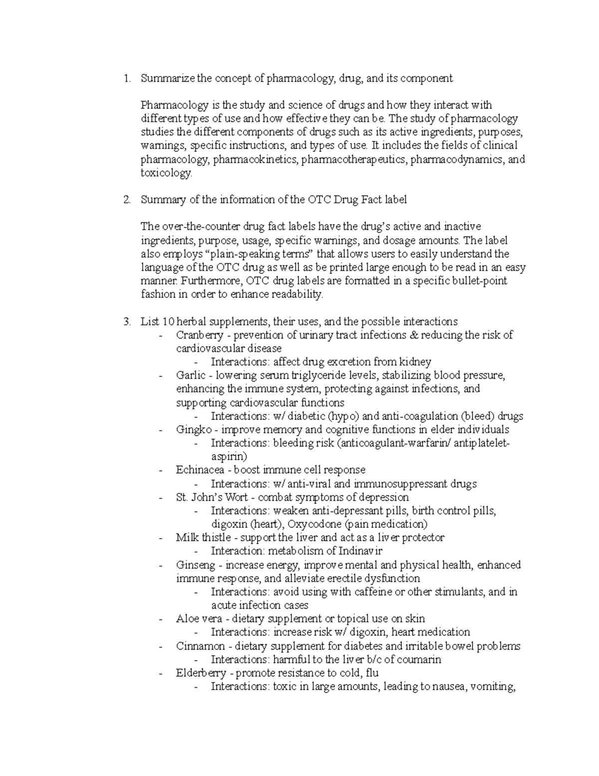 Week 6 Hemostasis - Lecture notes 18-21 - Summarize the concept of ...