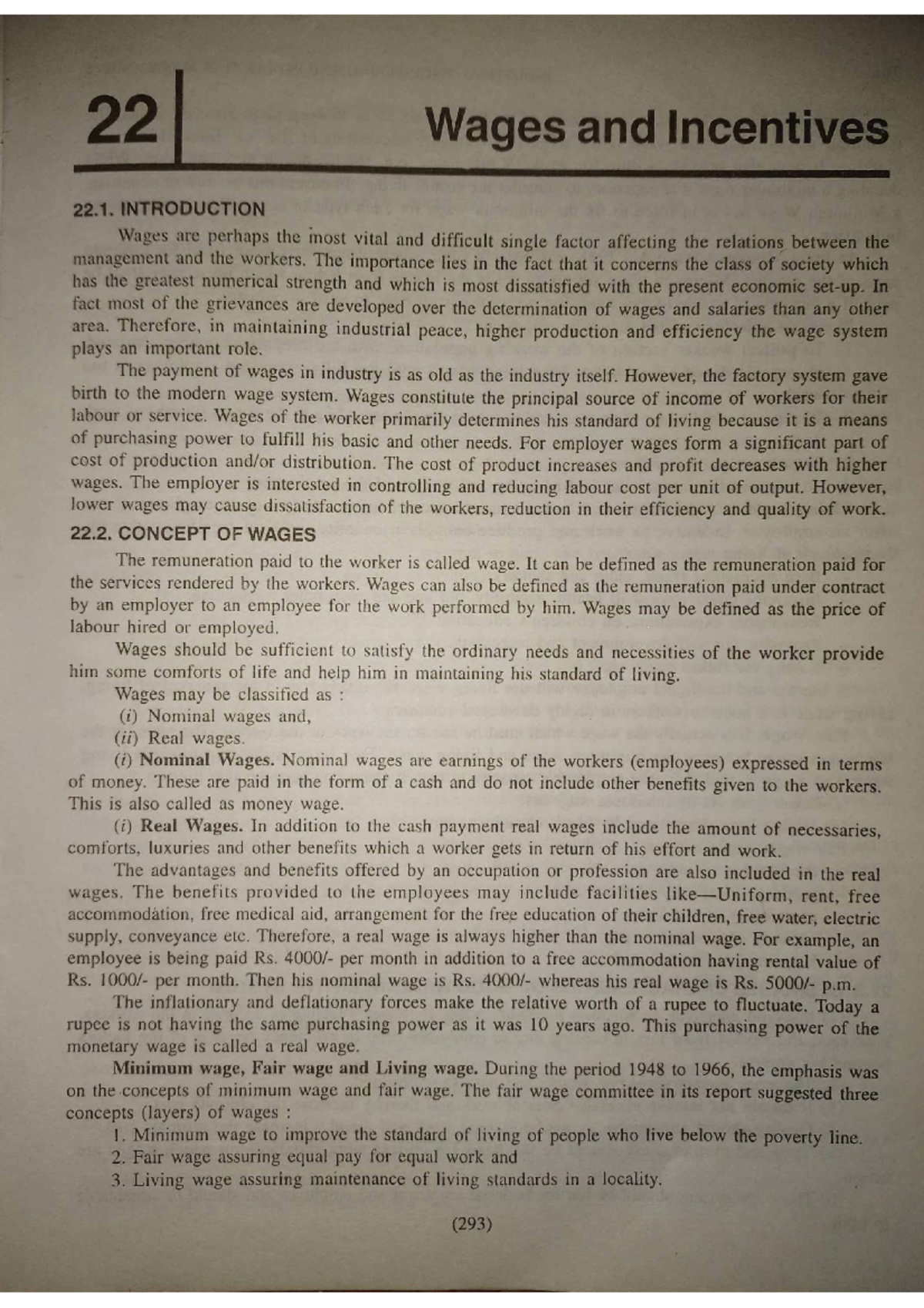 Wages and incentive good Computer Science Studocu