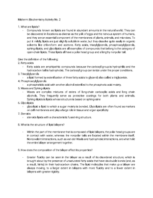 Biochem Act 13-15 Finals - Learning Activity No. 13 ENZYMATIC CATALYSIS ...