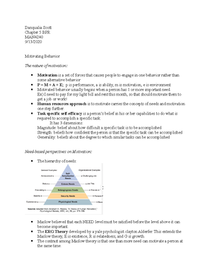 Chapter 2 BPR Notes, ORG Behave - CHAPTER 2 BPR NOTES Changing ...