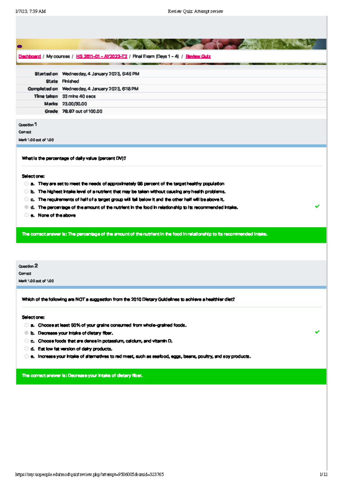 hs 2611 written assignment unit 3