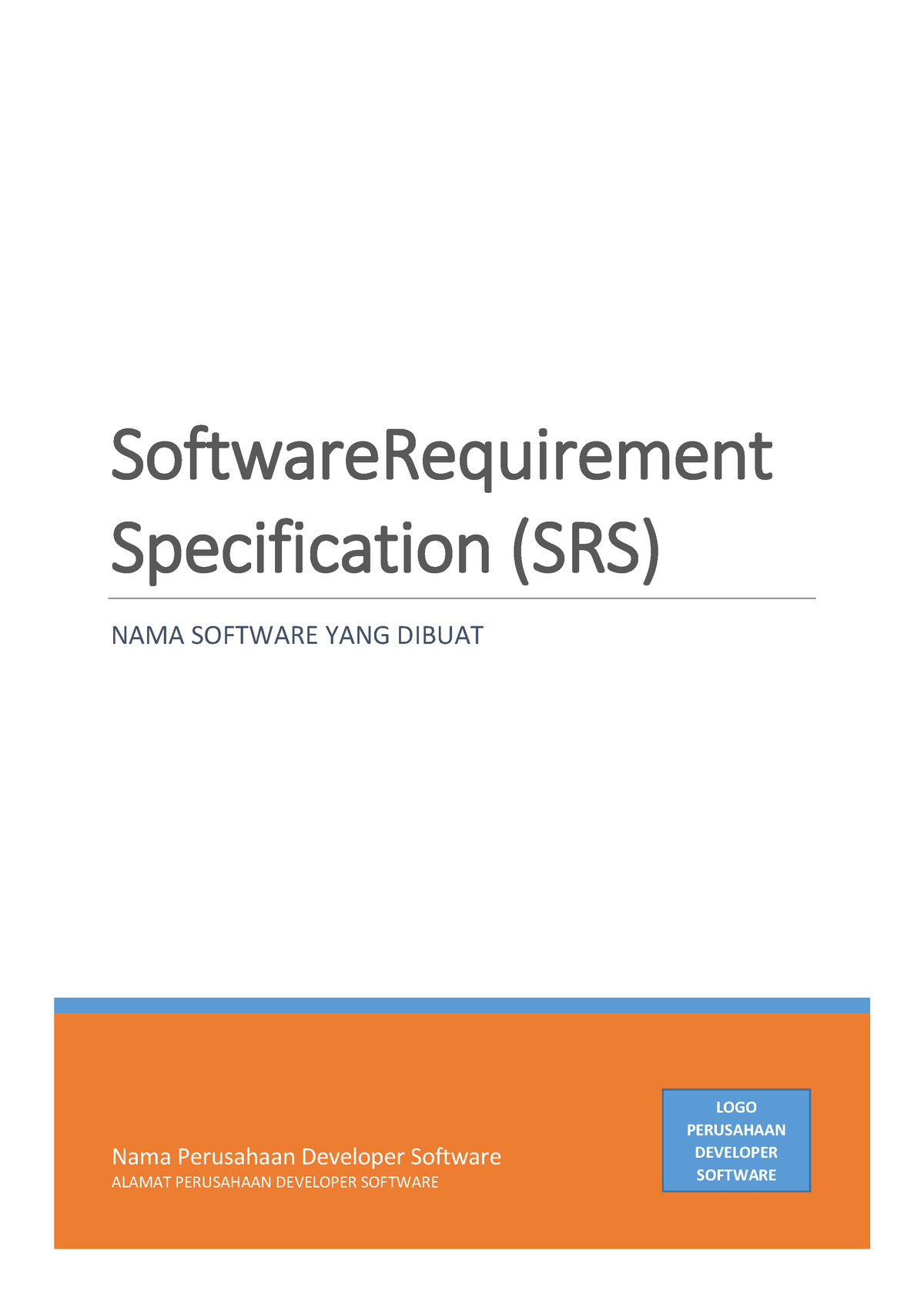 Software Requirement Specification SRS - Sistem Pengukuran ...