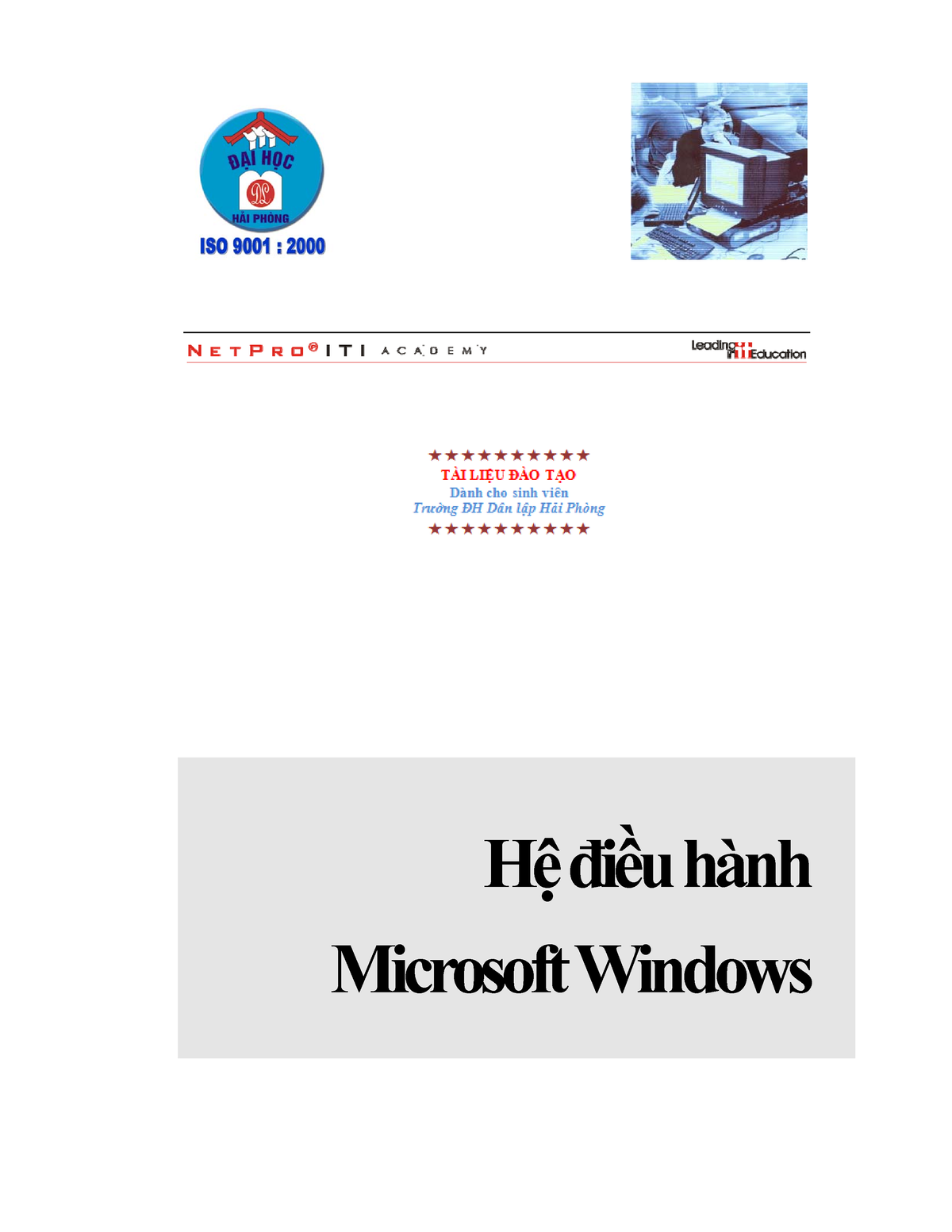 Module 2 Windows - Hệ điều H‡nh Microsoft Windows I Hệ điều H‡nh Mục ...