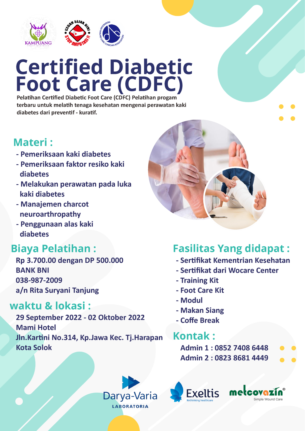 CDFC - Certified Diabetic Foot Care (CDFC) Pelahan Cerfied Diabec Foot ...