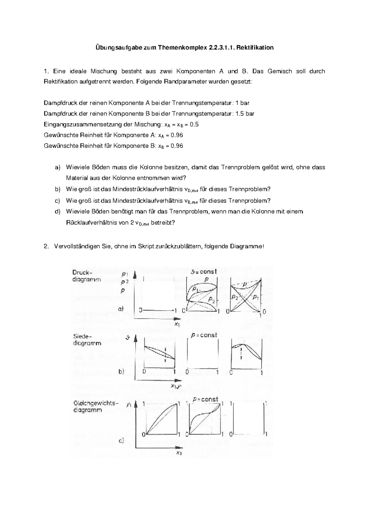 Übung 3 -Wintersemester 2019/20 - Übungsaufgabe zum Themenkomplex 2.2.3 ...