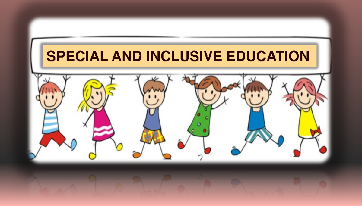Special AND Inclusive Education - SPECIAL AND INCLUSIVE EDUCATION menti ...