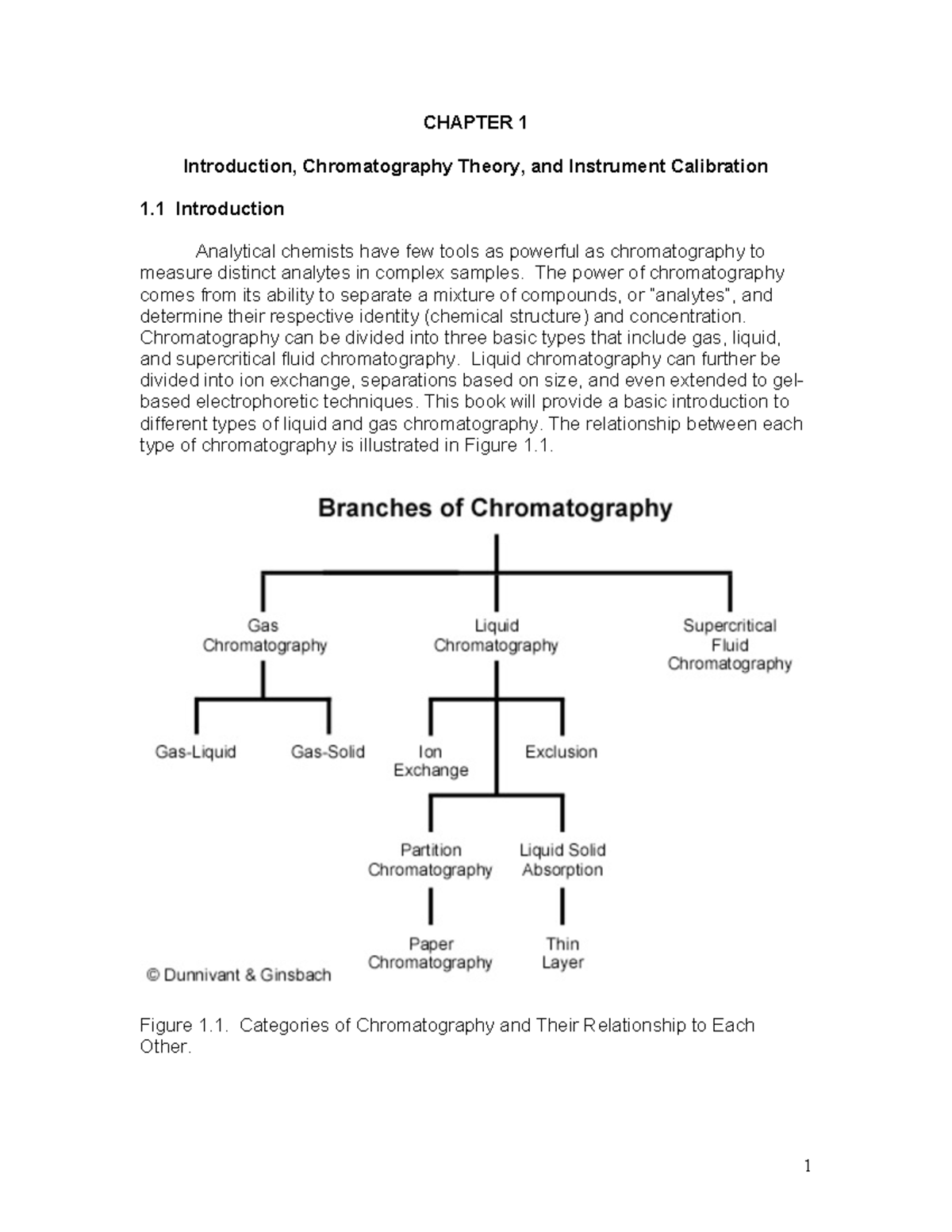 study of chromatography CHAPTER 1 Introduction, Chromatography Theory
