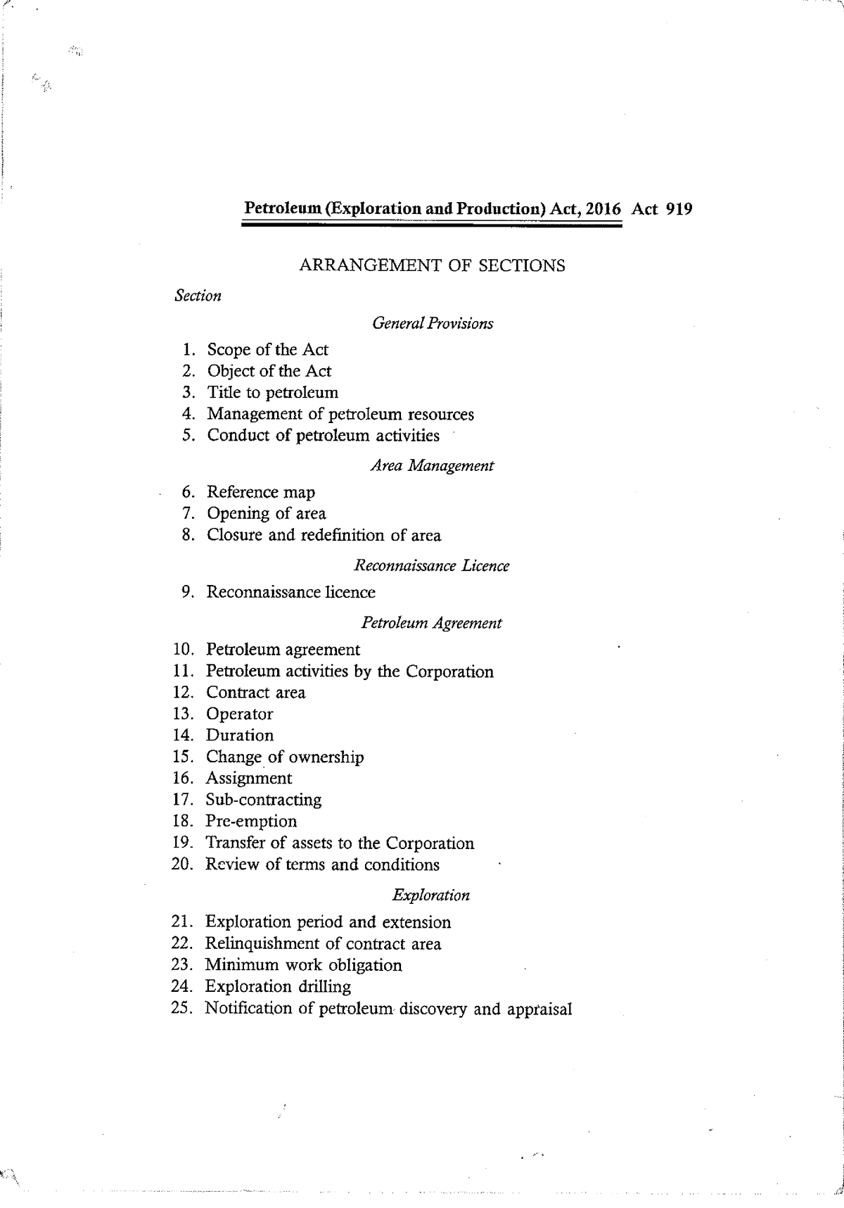 Petroleum Exploration AND Production ACT 2016 ACT 919 Petroleum   Thumb 1200 1716 