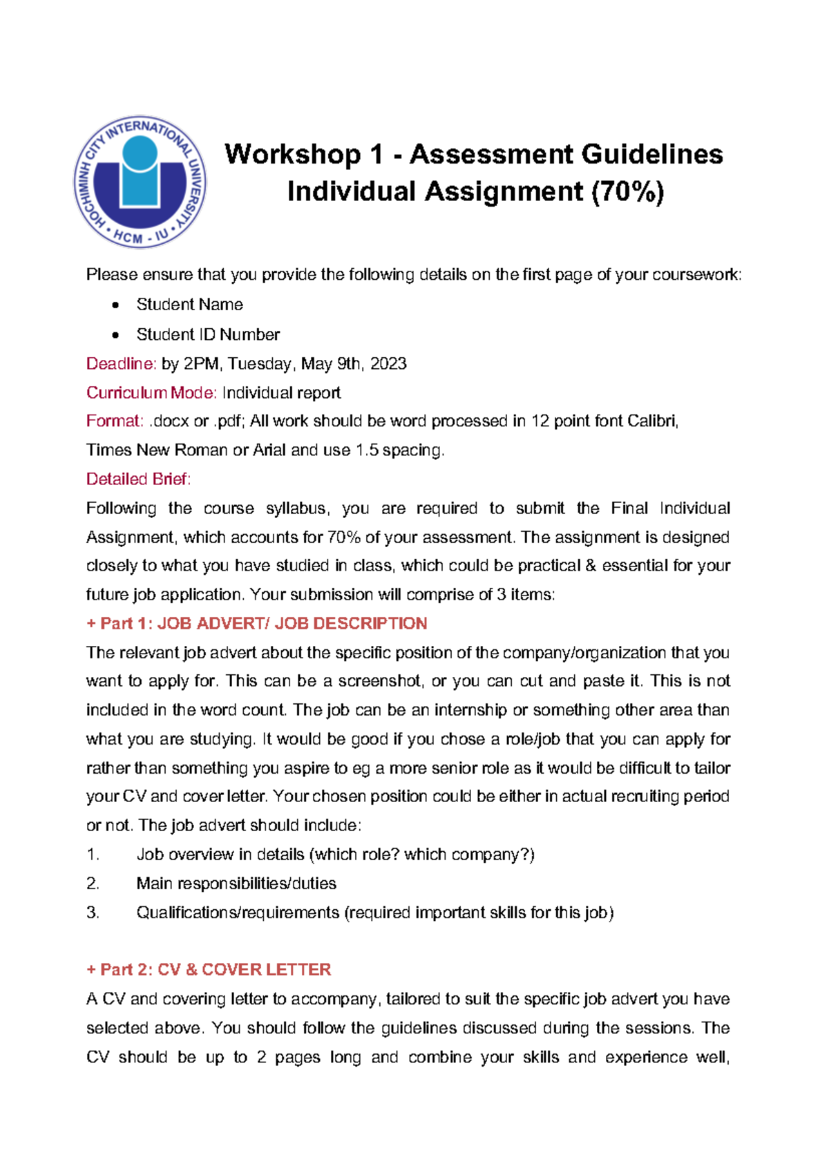 Workshop Guidelines Pdf | Outcomes and Impacts Toolkit: Workshop ...