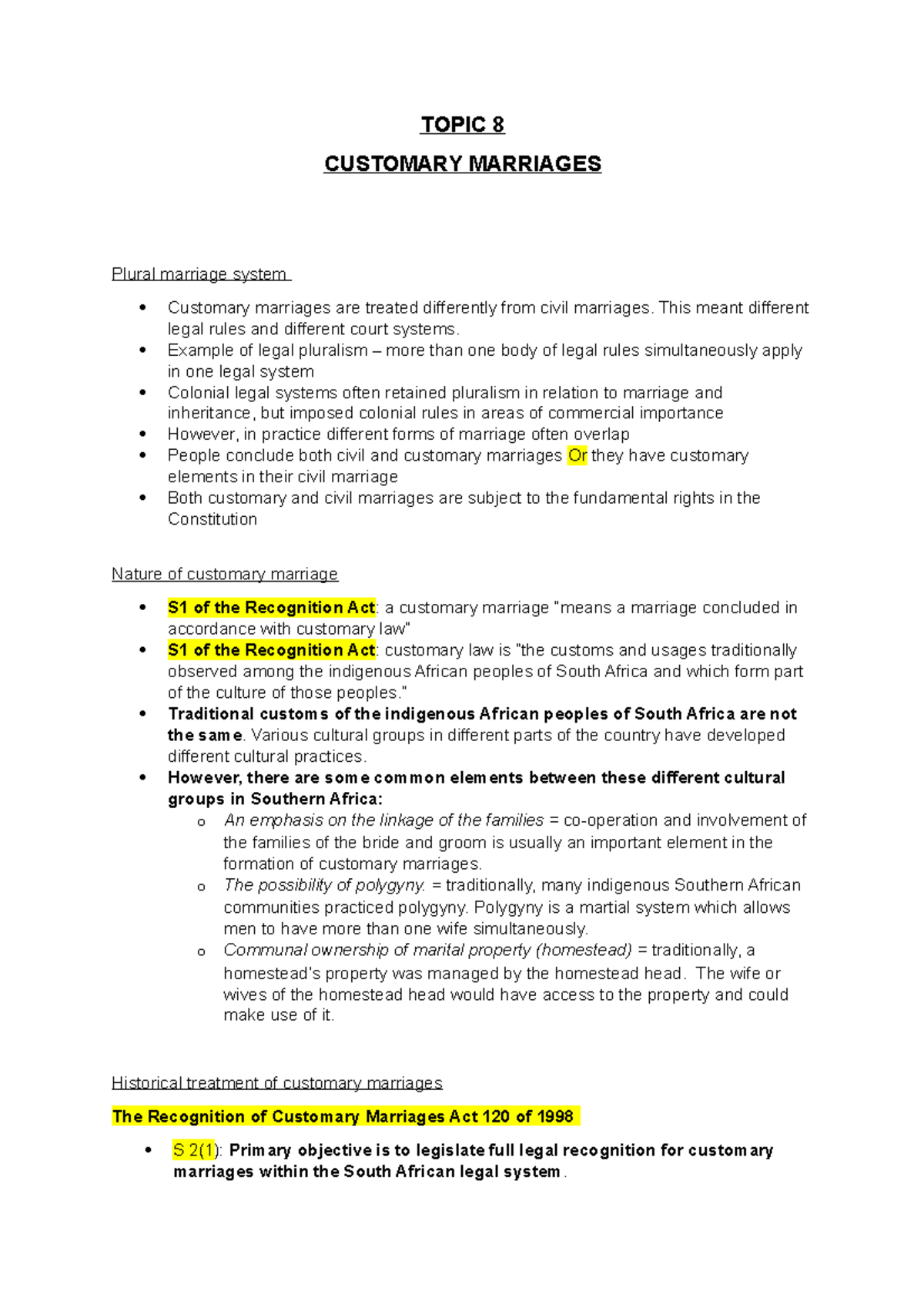 topic-8-customary-marriages-topic-8-customary-marriages-plural