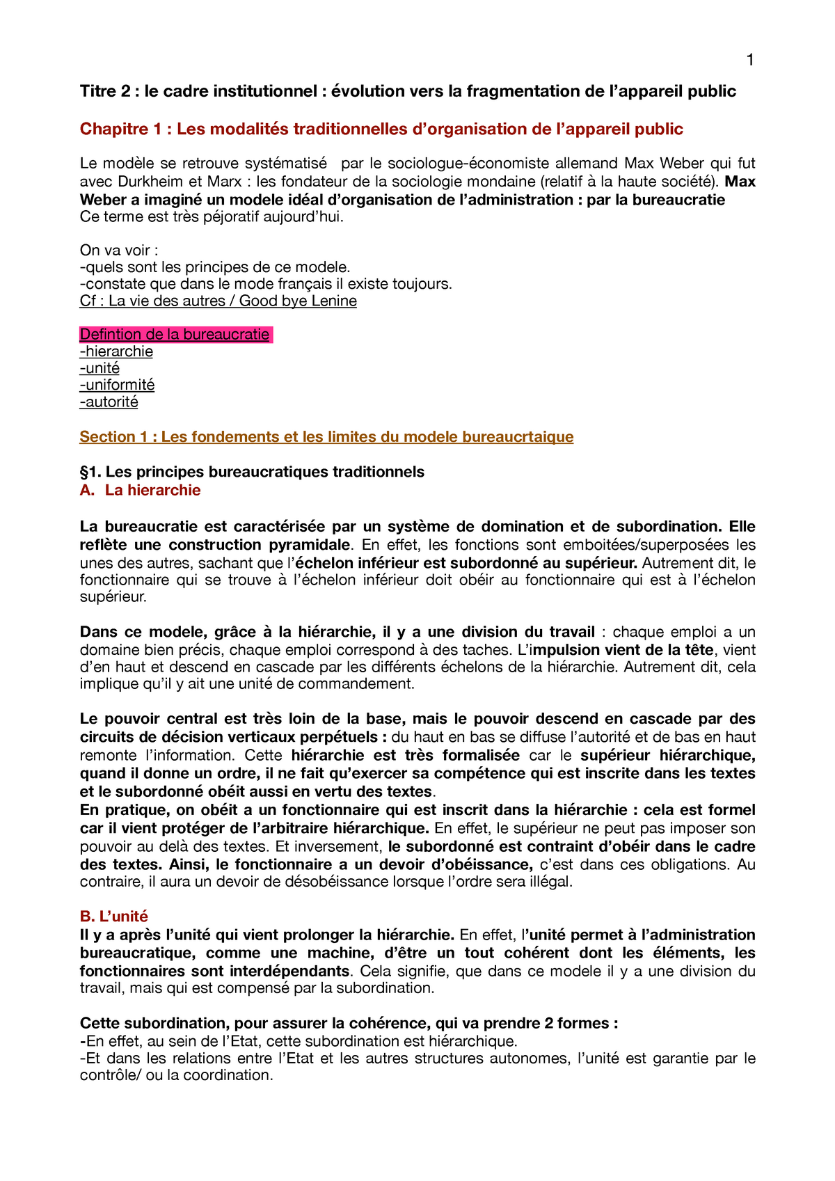 Titre-2-Etat-et-Gouvernance Cours L3 AES S1 - Etat Gouvernance - UT ...