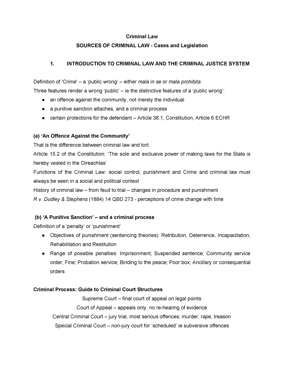 criminal law dissertations