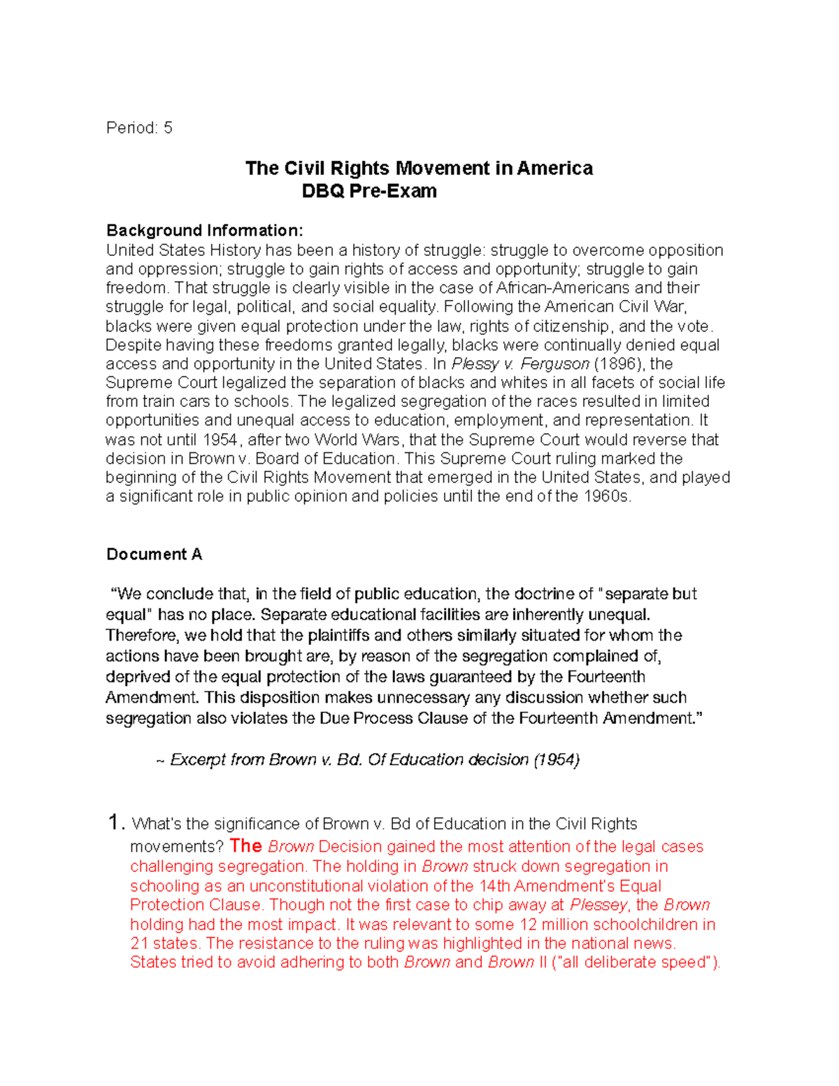 american civil rights dissertation topics