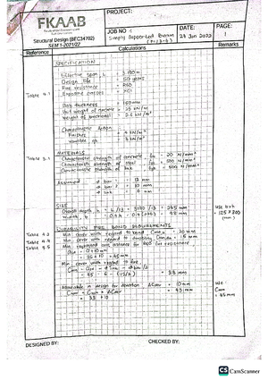 PART 2 - Continuous Beam Design (PART2) - Design Of Reinforced Concrete ...
