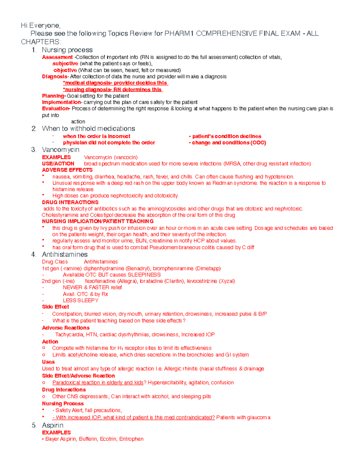 Ati Medication Decongestant Rebound Congestion Studen vrogue.co