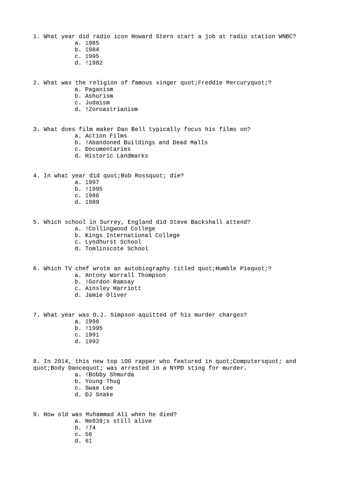 ECO330 Behavioral Economics Experiment Spring 2019 3 - What year did ...