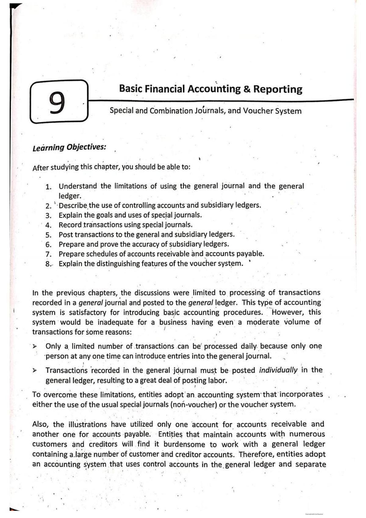 Special Journals Accountancy Studocu