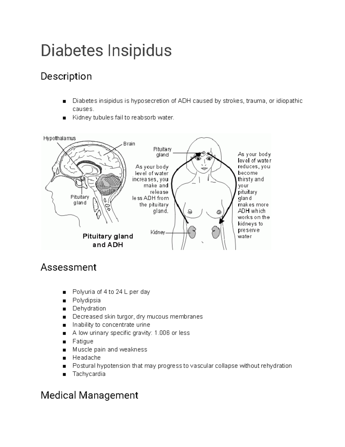 Diabetes Insipidus - carmines - Diabetes Insipidus Description Diabetes ...