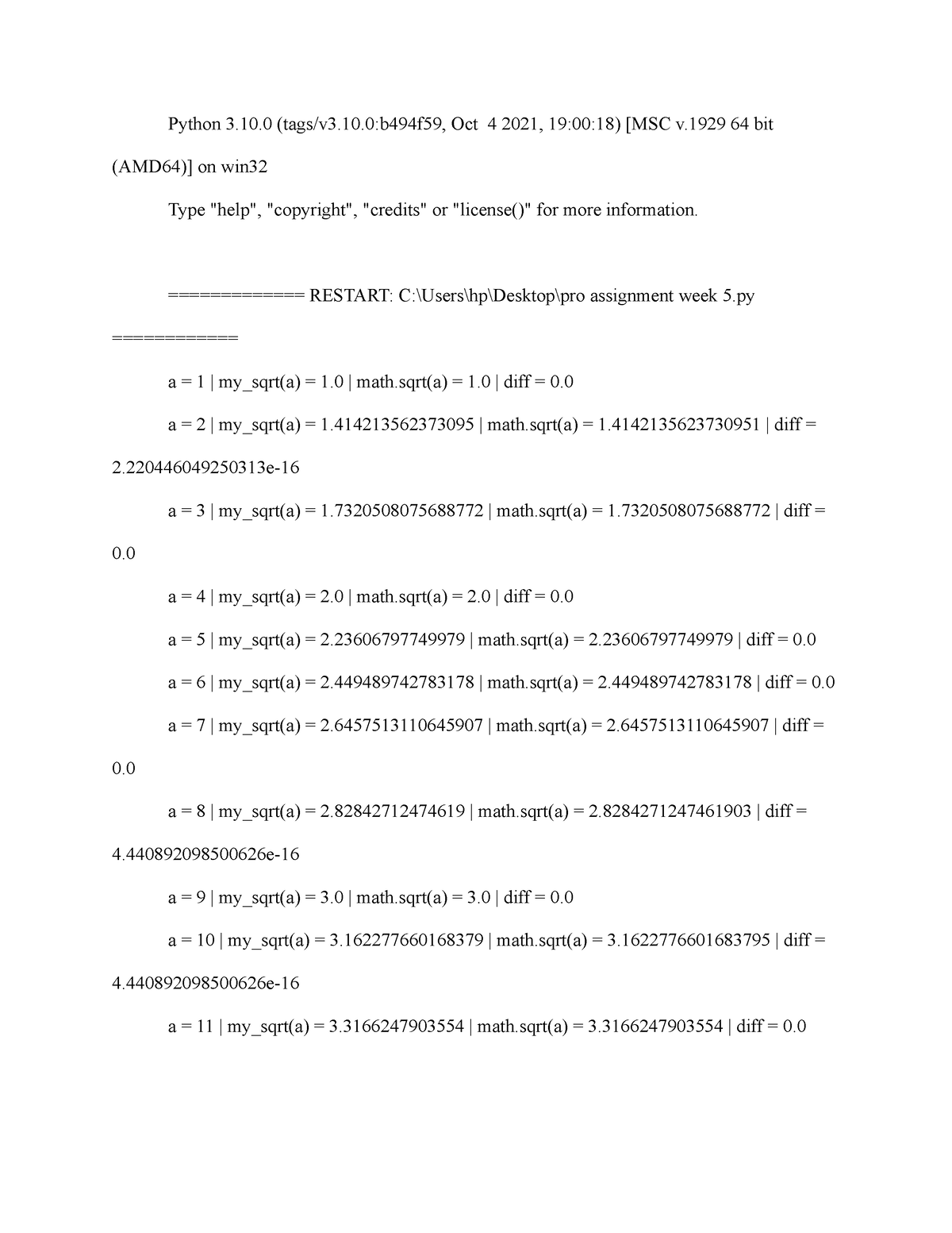 programming-assgnmnt-week-5-output-python-3-10-tags-v3-10-b494f59