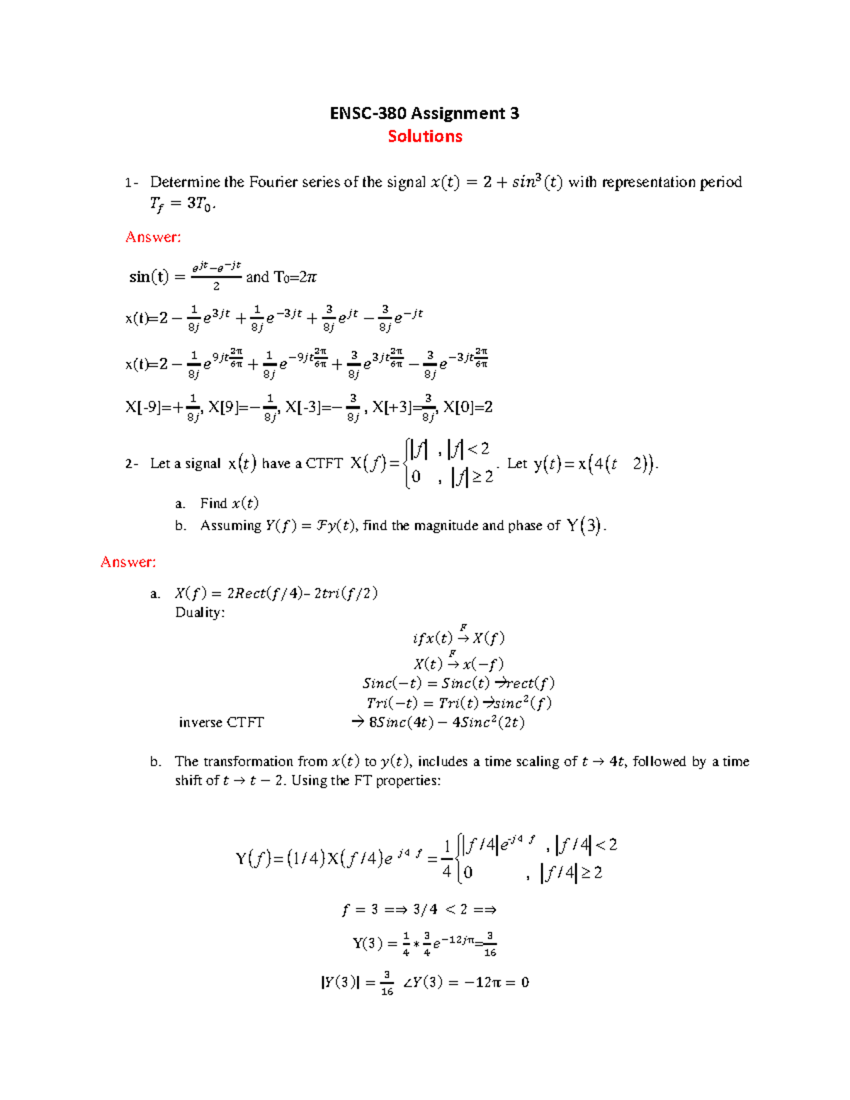 assignment_3 solution