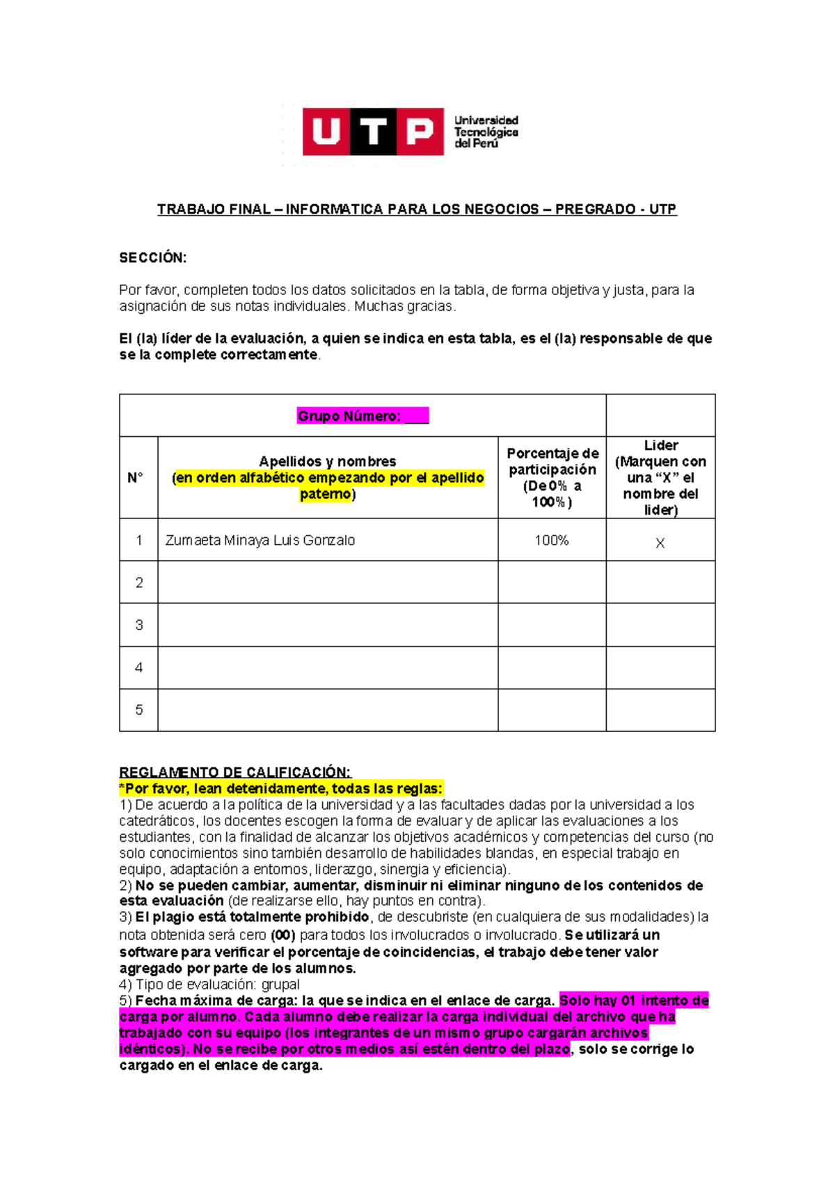 Indicacionesy Formato TF Sem18 Ipl N Prgrd Rmt UTP - TRABAJO FINAL ...