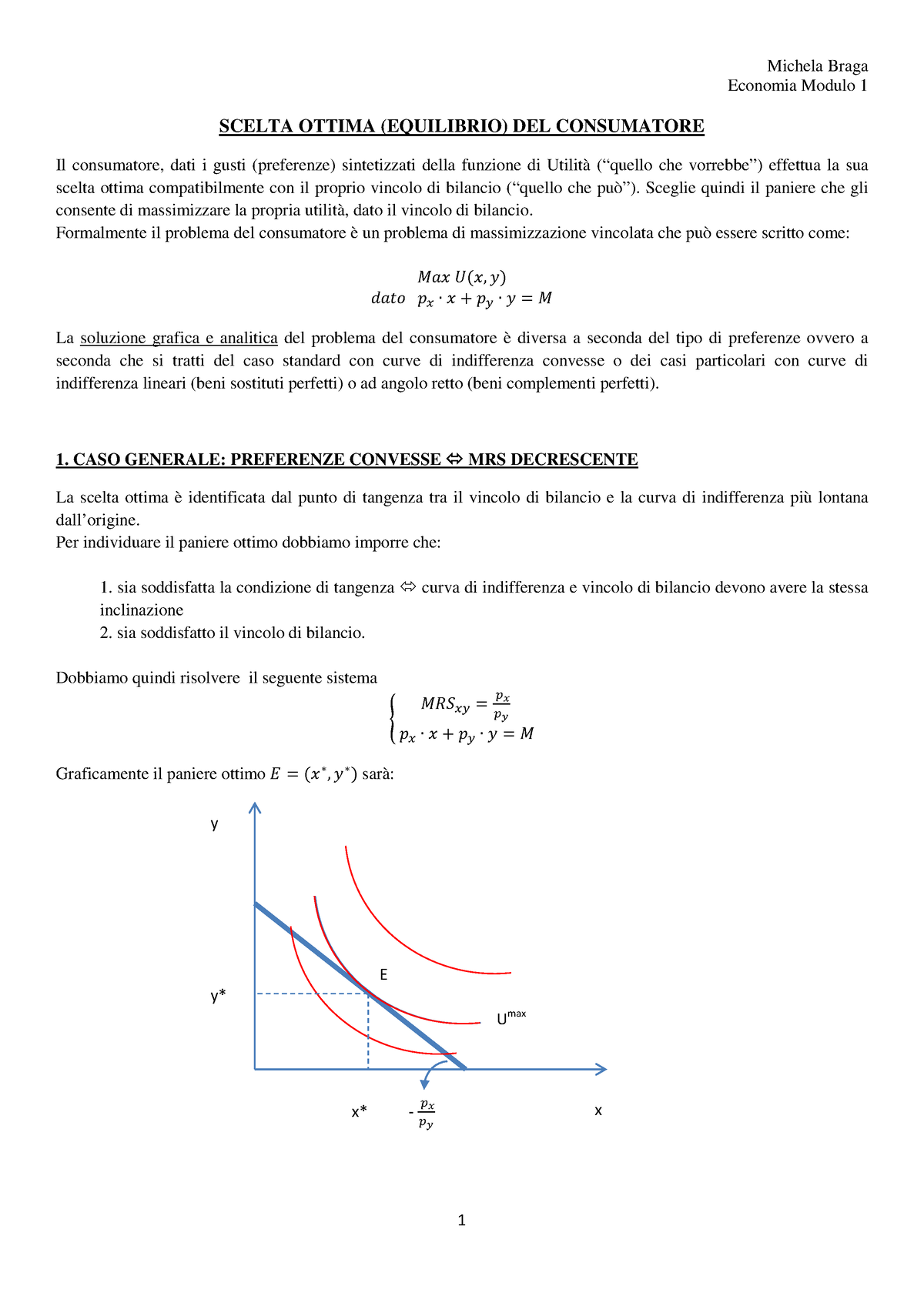 Rendimenti marginali e rendimenti di scala