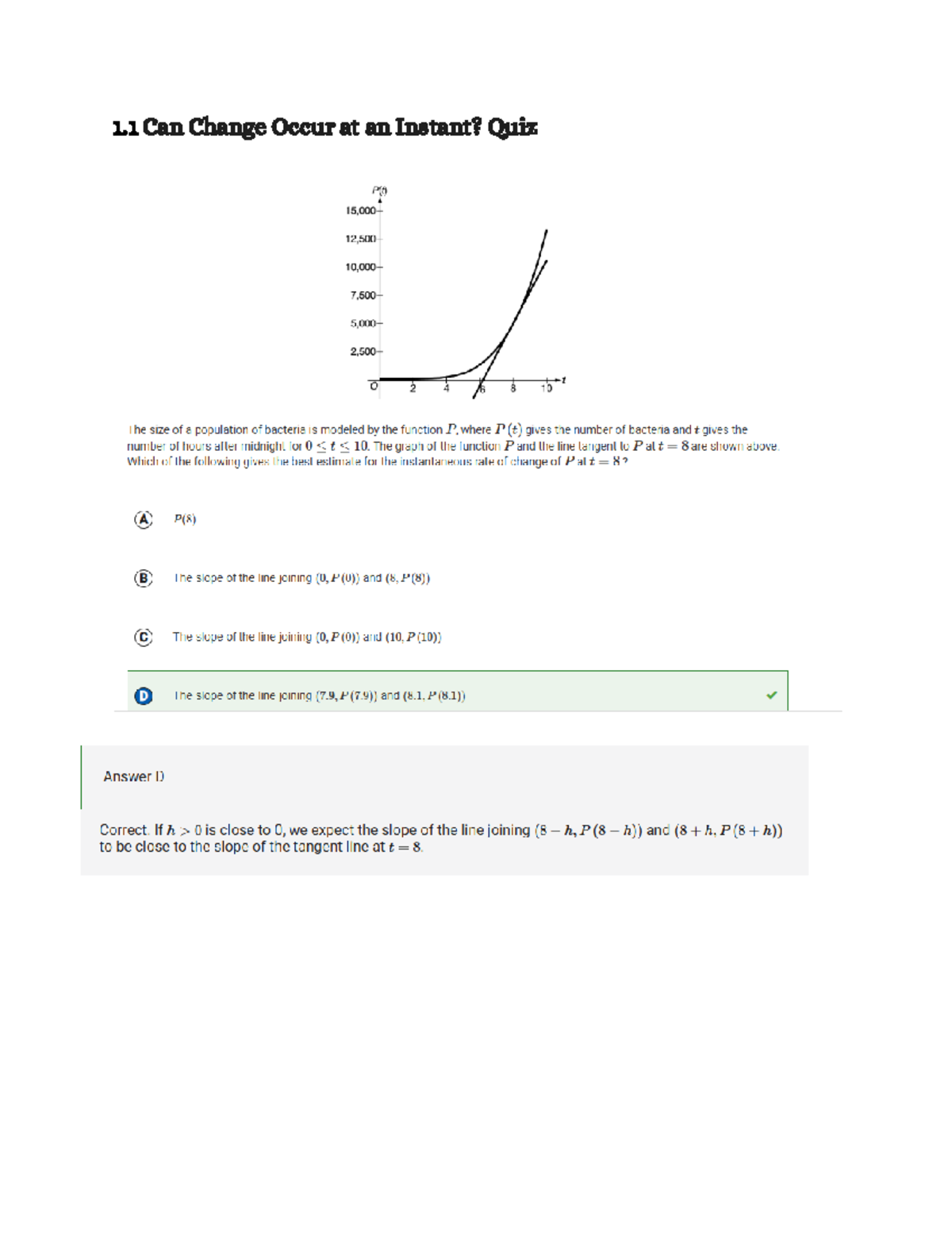 Copy of Unit 1 AP Calc - These are practice questions in preparation ...