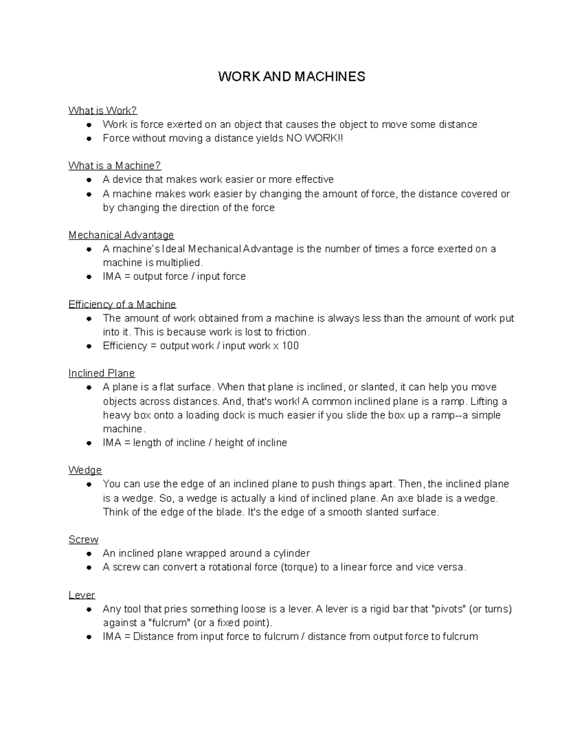 physics-notes-6-work-and-machines-work-and-machines-what-is-work