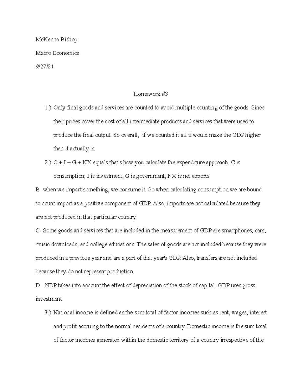 Homework+#3-2 - ECN-120 - Kirkwood - Studocu
