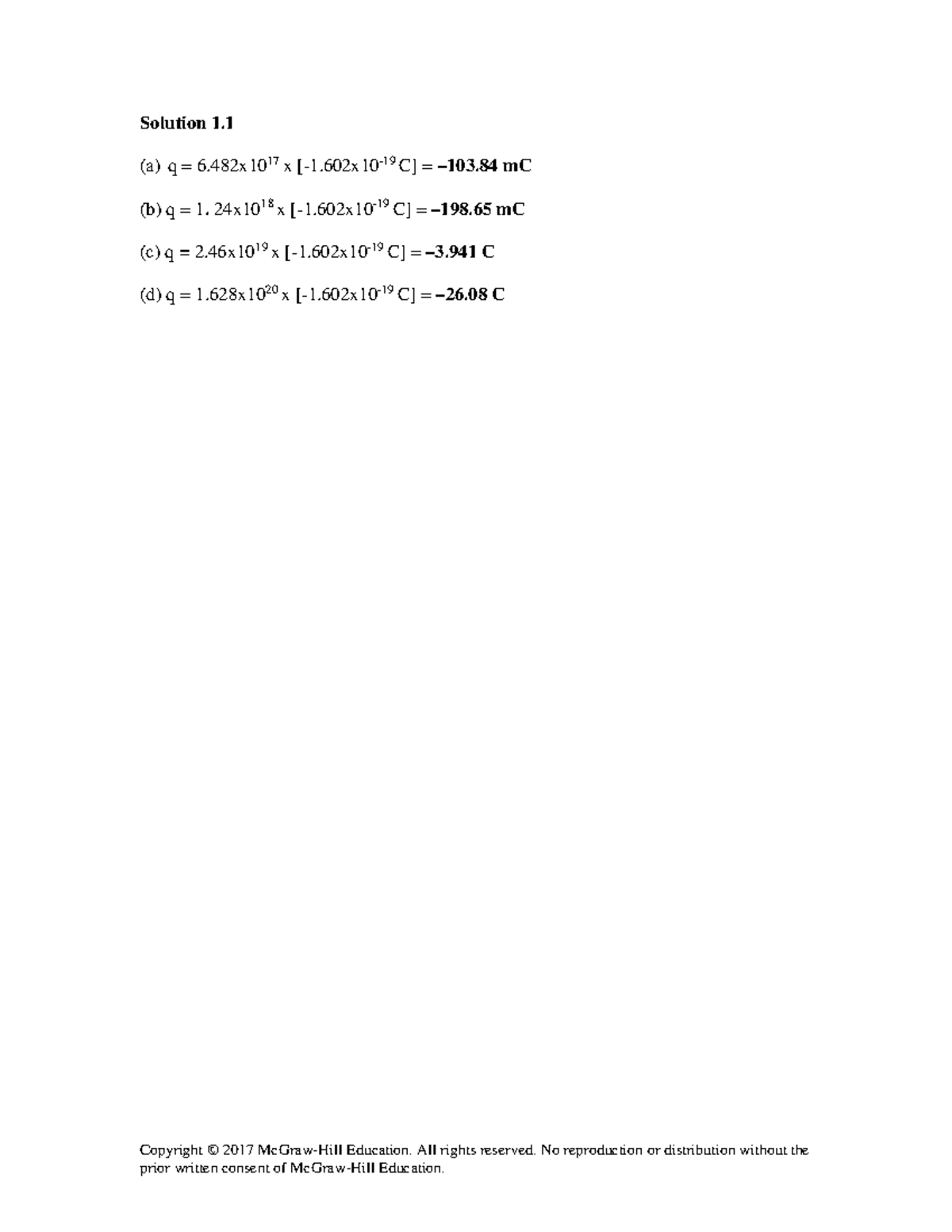 Fundamentals Of Electric Circuits Answer Copyright 2017 McGraw Hill 