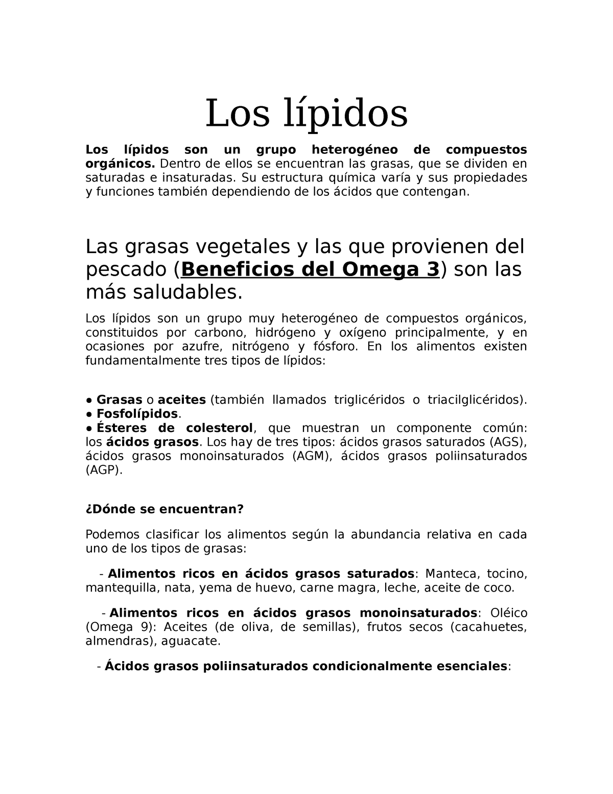 Los Lípidos Los Lípidos Los Lípidos Son Un Grupo Heterogéneo De Compuestos Orgánicos Dentro 7570