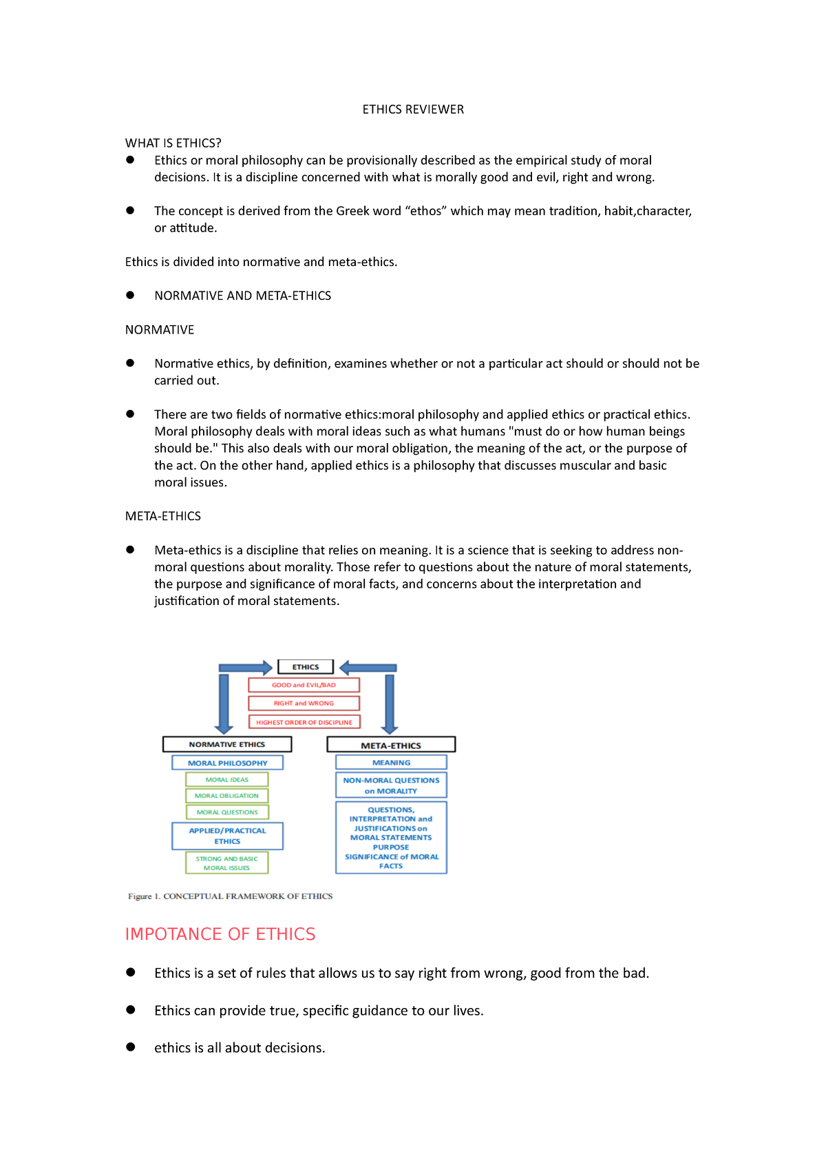 Ethics Reviewer - THIS WILL HELP YOU AND ME - ETHICS REVIEWER WHAT IS ...