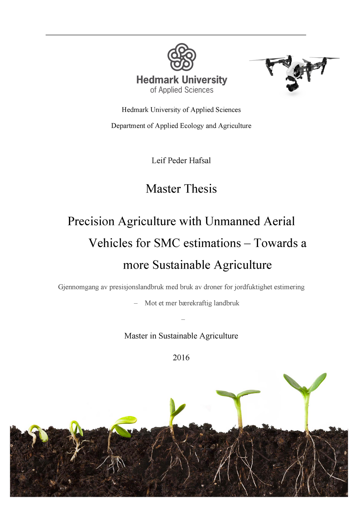 what is the best thesis title for agriculture