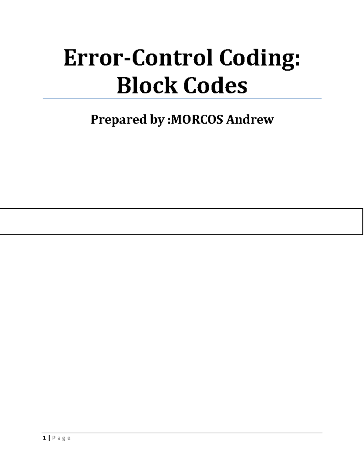 Block codes andrew morcos Warning TT undefined function 32 Warning