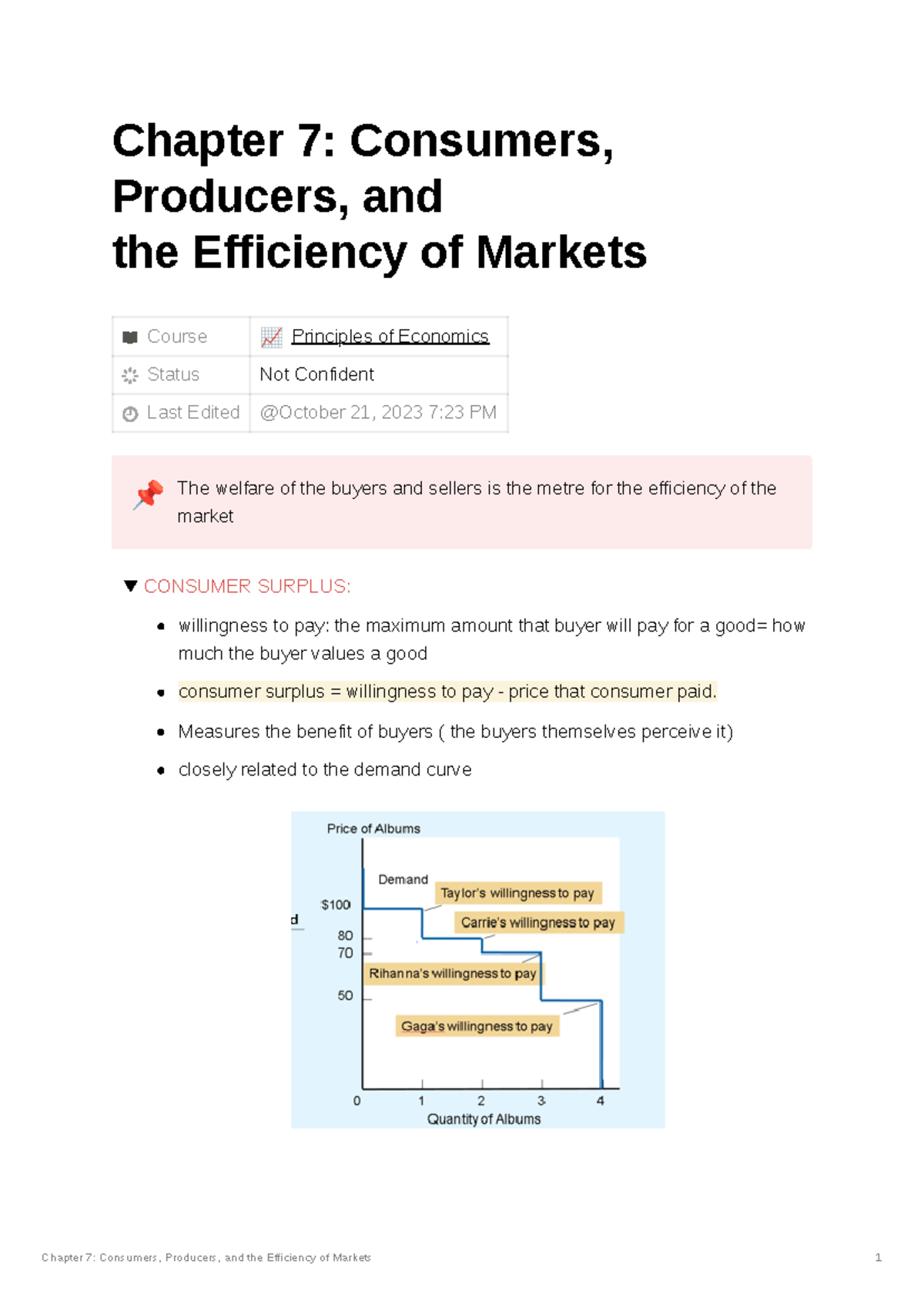 Chapter 7 Consumers, Producers, And The Efficiency E0a54957 Aaf24136 ...